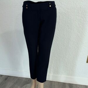 LOFT Navy Cropped Women's Pants